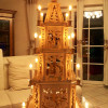 Laubsägearbeit Weihnachtspyramide Vogtlandpyramide 3