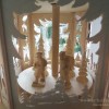Weihnachtspyramide Erzgebirge Details Etage Figuren