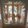 Weihnachtspyramide Erzgebirge Details Etage Figuren
