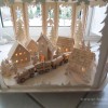 Weihnachtspyramide Erzgebirge Details Sockel