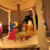 Abbügelmuster Weihnachtspyramdie DDR 110cm