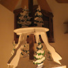 Abbügelmuster Weihnachtspyramdie DDR 110cm