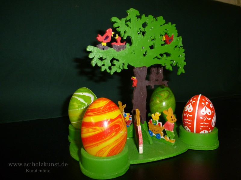 Ostern Laubsägen Eierhalter