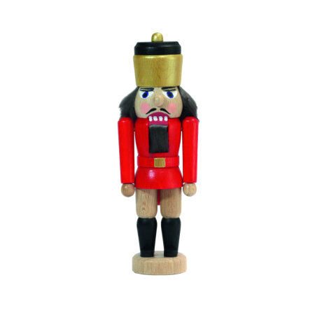 Selbstbausatz Nussknacker König (rot)