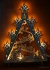 3D-Leuchter Himmlische Abfahrt Dreieckleuchter 52 cm