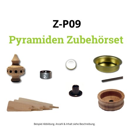 Z-P09 - Pyramiden Zubehör-Set für Vorlage Nr....