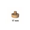 Teelichtadapter 17 mm Kerzen > Teelichthalter Pyramiden Aufsatz