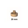 Teelichtadapter 20mm Kerzen > Teelichthalter Pyramiden Aufsatz