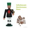 Räuchermann Hauer/ Bergmann Selbstbausatz Holz Erzgebirge