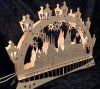 Schwibbogen Zauberschloss mit Viadukt & Eisenbahn
