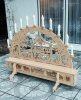 XXL-Schwibbogen 150cm Erzgebirgshaus Weihnachten