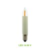 Kleinschaftkerze LED Filament 10-57 Volt Ersatzkerze Schaftkerze E10