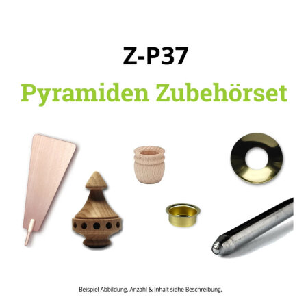 Z-P37 - Pyramiden Zubehör-Set für Vorlage Nr. 925