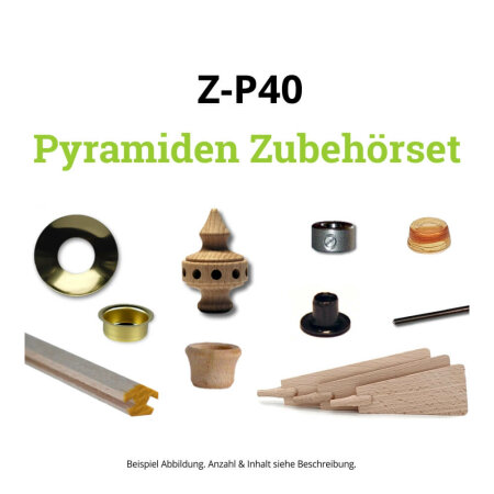 Z-P40 - Pyramiden Zubehör-Set für Vorlage Nr. 933