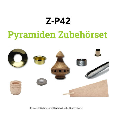 Z-P42 - Pyramiden Zubehör-Set für Vorlagen Nr. 937