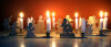 Laubsägevorlage Kerzenständer 6 Figuren Engelorchester Teil 2