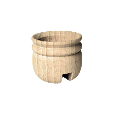 Lichtertülle Ø 20 mm geschlitzt Nut 6 mm...