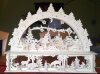 3D-Schwibbogen Vorlage Waldidyll 2 Tiere und Wald + Sockel