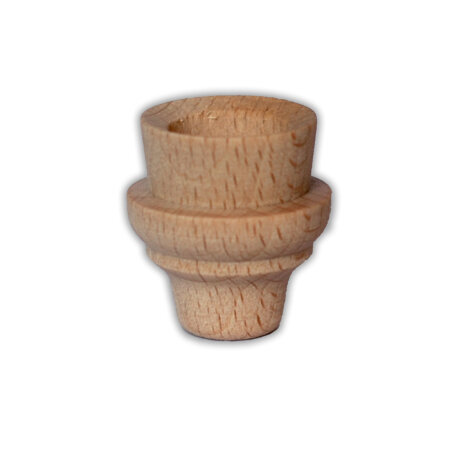 Lichtertülle Ø 14 mm Holztülle V-Form