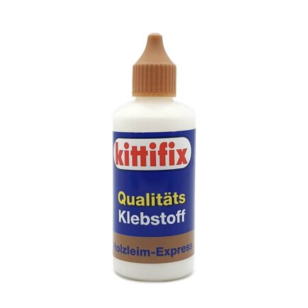 Kittifix Holzleim Express 80g Klebstoff Weißleim