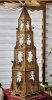 Laubsägevorlage Weihnachtspyramide große Waldpyramide 135cm