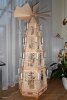 Laubsägevorlage Weihnachtspyramide große Waldpyramide 135cm