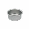 Teelichthalter Weißblech Ø 40 mm hoch H:18 mm Metall