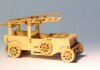 Laubsägen Vorlage für Spielzeug Feuerwehr Traktor und Eisenbahn