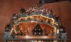 Großer Schwibbogen Vorlage 3D-Dorfpanorama mit Haus  64cm