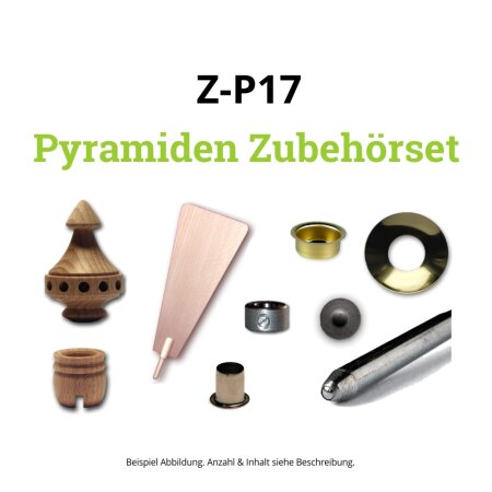 Z-P17 - Pyramiden Zubehör-Set für Vorlagen Nr. 5514