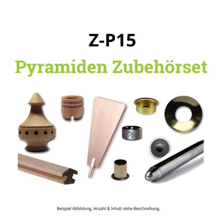 Z-P15 - Pyramiden Zubehör-Set für Vorlage Nr. 5523