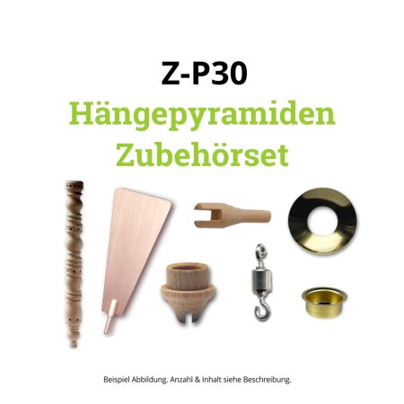 Z-P30 - Hängepyramiden Zubehör-Set für Vorlage Nr. 987 +...