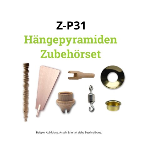 Z-P31 - Hängepyramiden Zubehör-Set für Vorlage Nr. 5527 + 5564