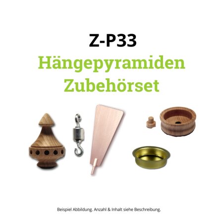 Z-P33 - Hängepyramiden Zubehör-Set für Vorlage Nr. 998