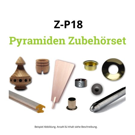 Z-P18 - Pyramiden Zubehör-Set für Vorlage Nr. 5525
