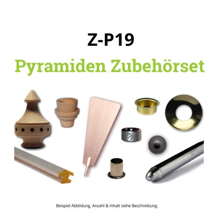 Z-P19 - Pyramiden Zubehör-Set für Vorlage Nr. 5513