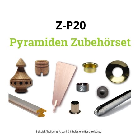 Z-P20 - Pyramiden Zubehör-Set für Vorlage Nr. 5516