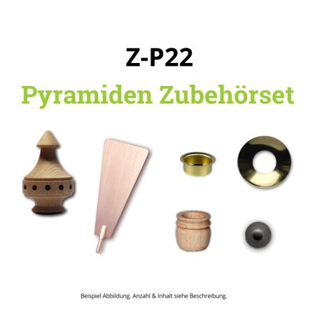Z-P22 - Pyramiden Zubehör-Set für Vorlage Nr. 5509