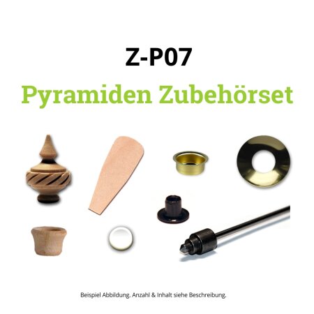 Z-P07 - Pyramiden Zubehör-Set für Vorlage Nr. 1034