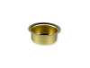 Kerzentülle Metall Messing Ø 22 mm für Kerzen