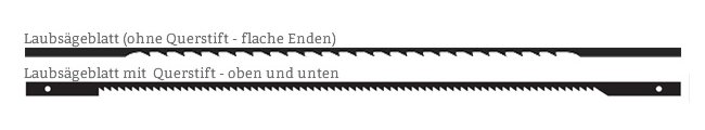 Laubsägeblätter